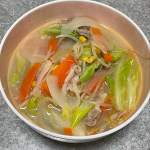 ちゃんぽん風ラーメン